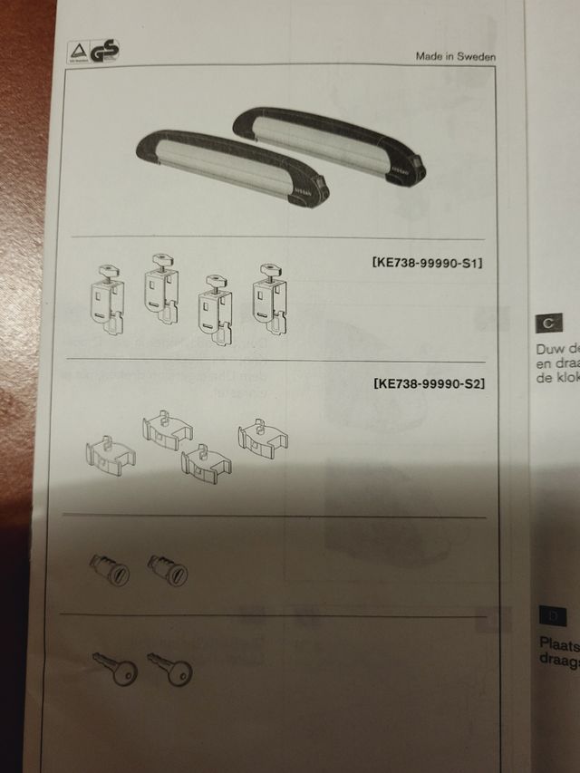 PORTAESQUÍS NISSAN QASHQAI -ORIGINALES-