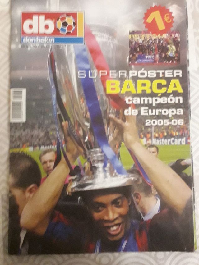 Superpóster Barça campeón de Europa 05-06