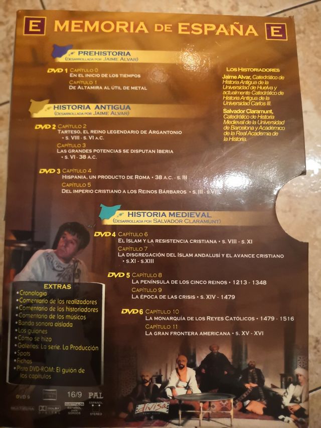 películas DVD memoria de españa