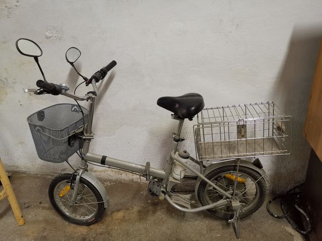 Bicicleta de adulto plegable rueda pequeña