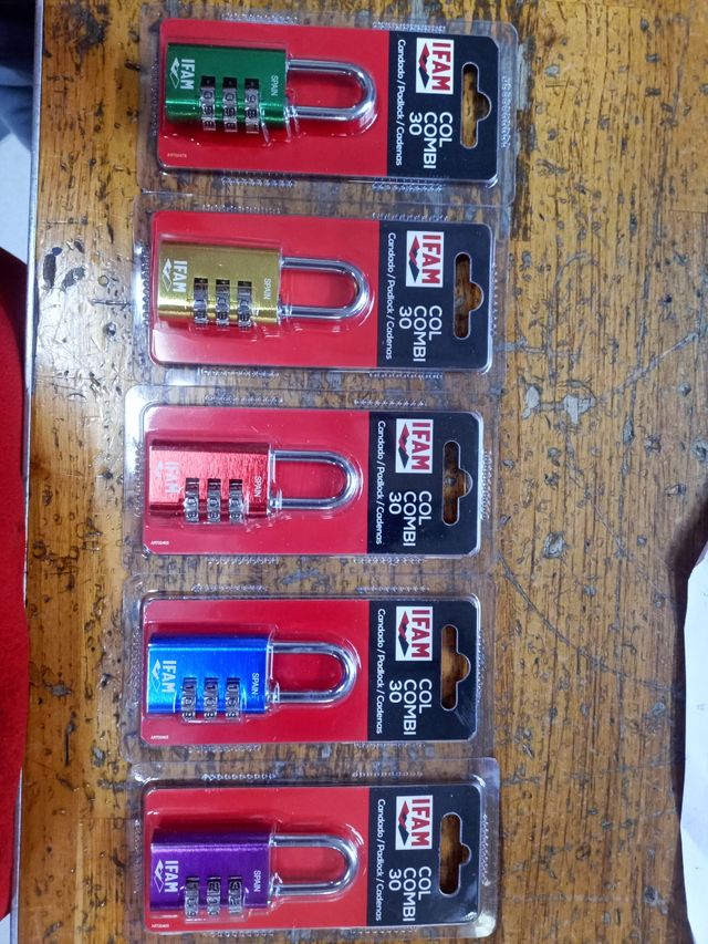 candado combinación