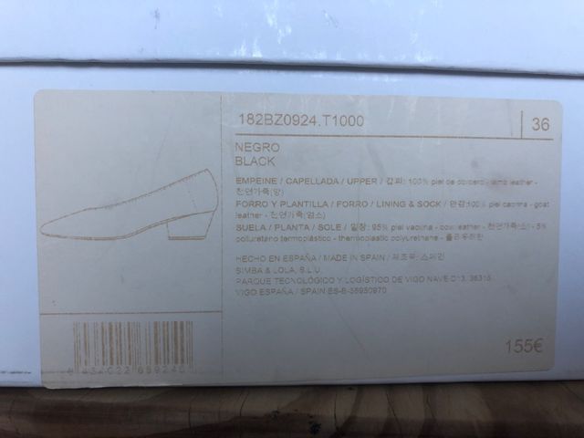 Zapatos tacon Bimba y Lola