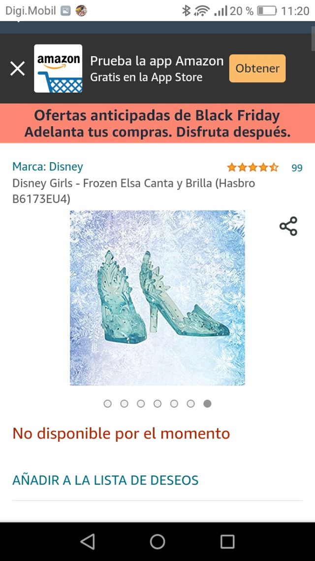 Elsa frozen canta y brilla