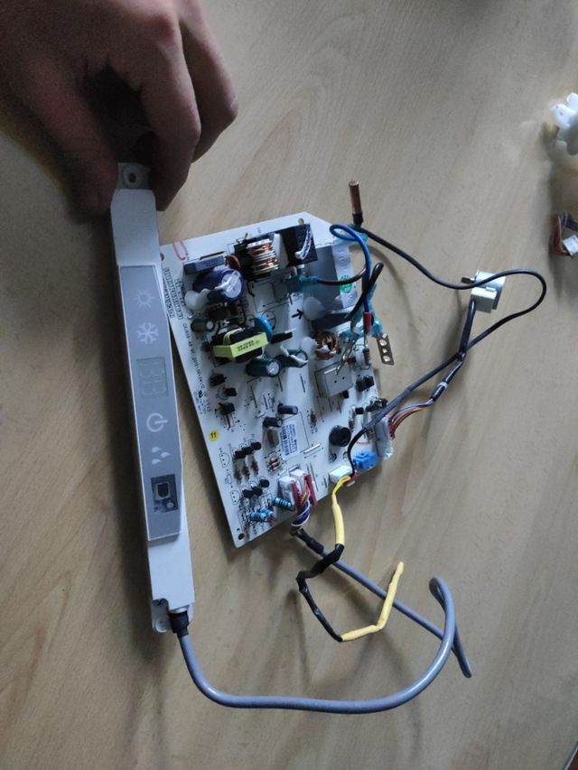 placa unidad interior aire acondicionado saivod