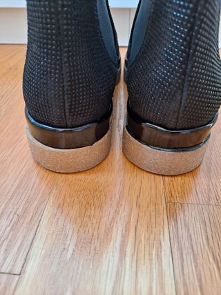 Botines HUMAT Goteborg piel mujer negros de segunda mano por 24 EUR en  Murcia en WALLAPOP