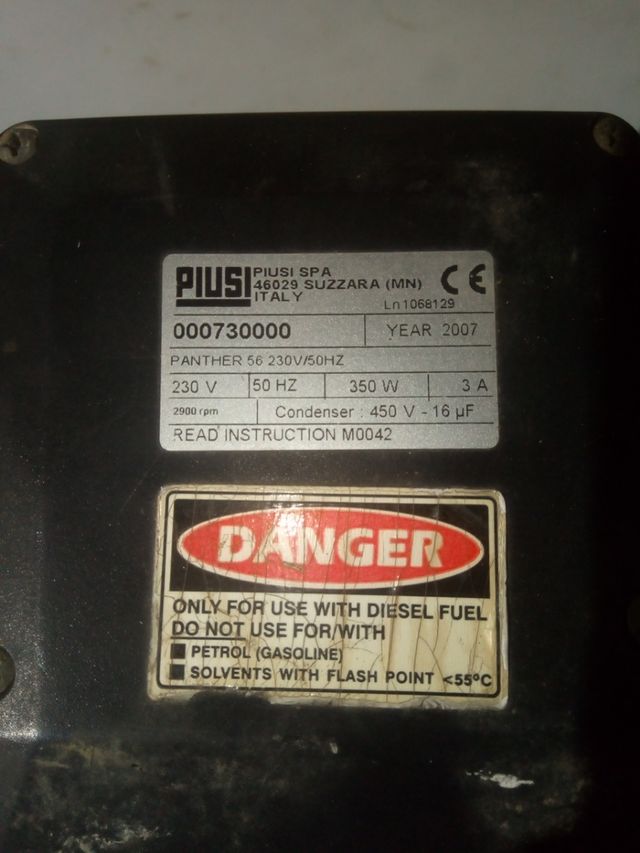 bomba eléctrica diesel