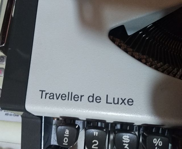 Máquina de escribir.