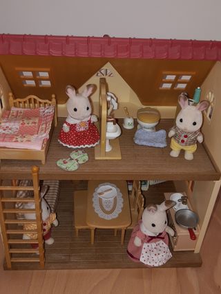 Casita de la Familia sylvanian completa 