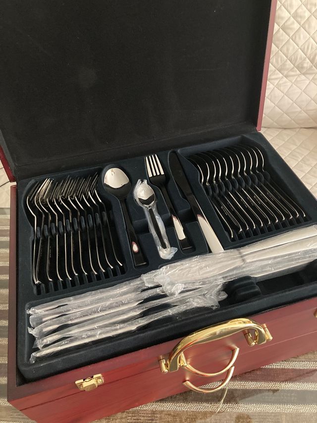 Baúl Cuberteria acero inox nueva. 