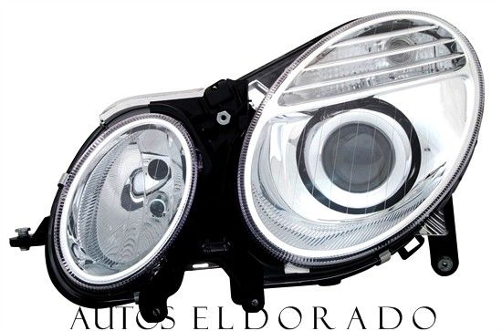 Juego FAROS mercedes clase e w211 año 06-09 Facelift h7+h7 min