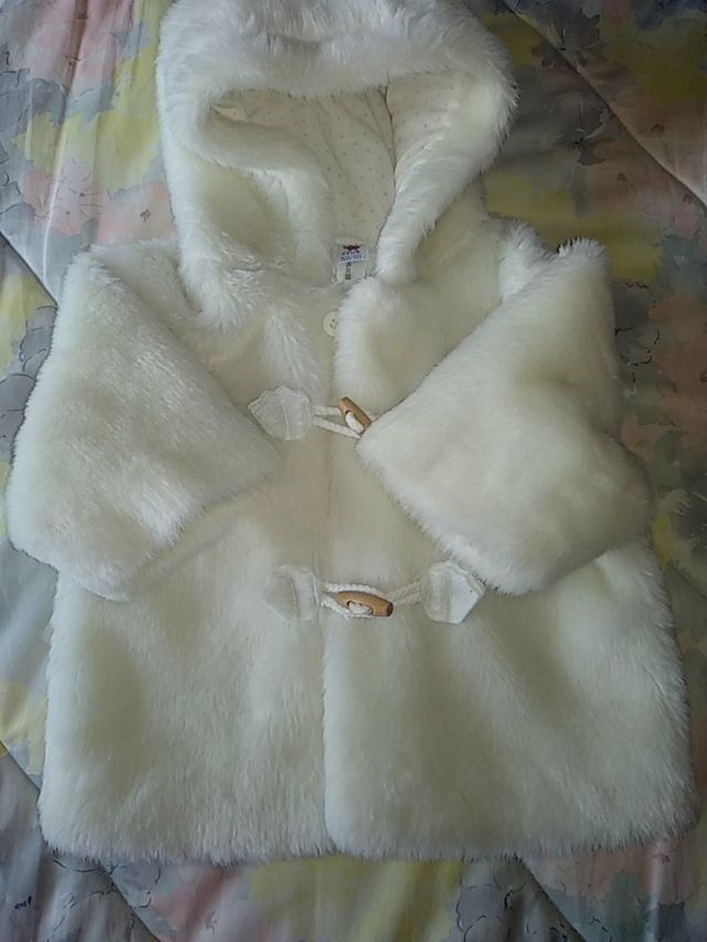 chaqueta pelo bebé