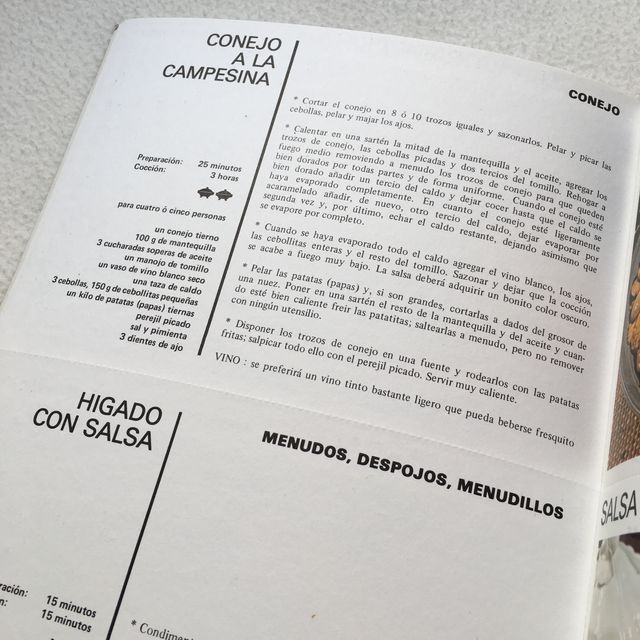 Lote de 5 revistas "Prestigio de la cocina"