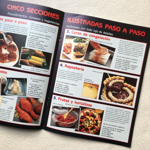 Lote de cocina para microondas