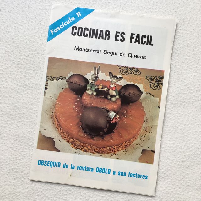 Cocinar es Fácil nº11-Montserrat Seguí de Queralt 