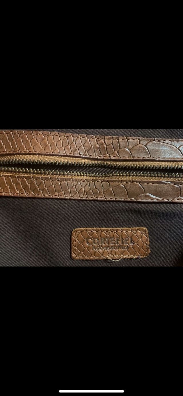 Shopping bag  piel vacuno Cortefiel