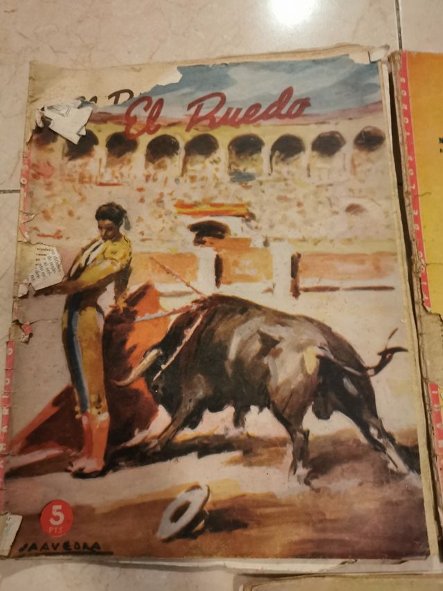 revista antigua toreo