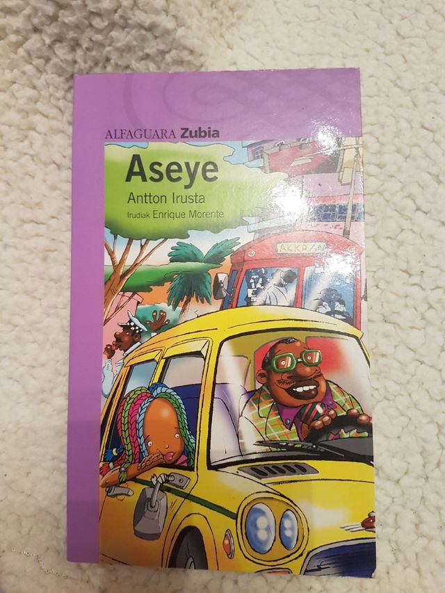 Libro en Euskera Aseye Antton
