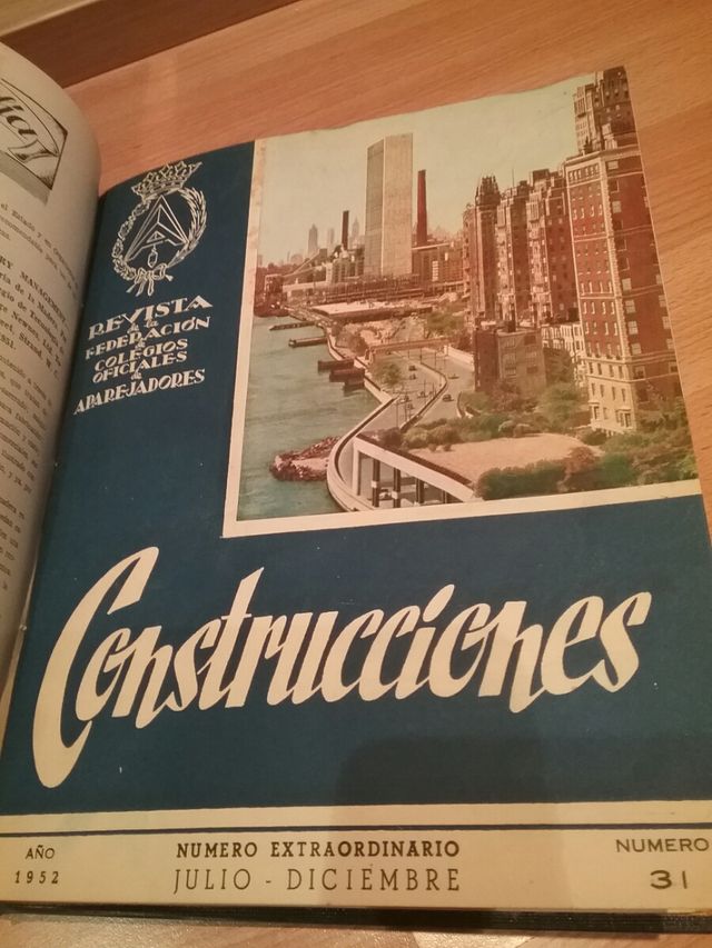 Antigua revista "Construcciones" 1944-1956