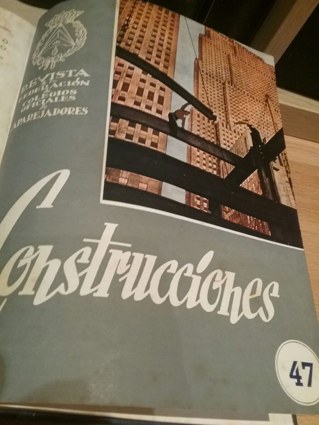 Antigua revista "Construcciones" 1944-1956