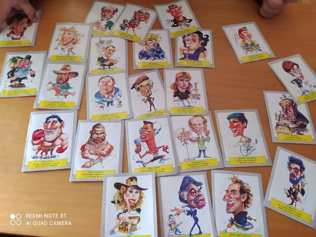 cromos karikatas y chistorretas