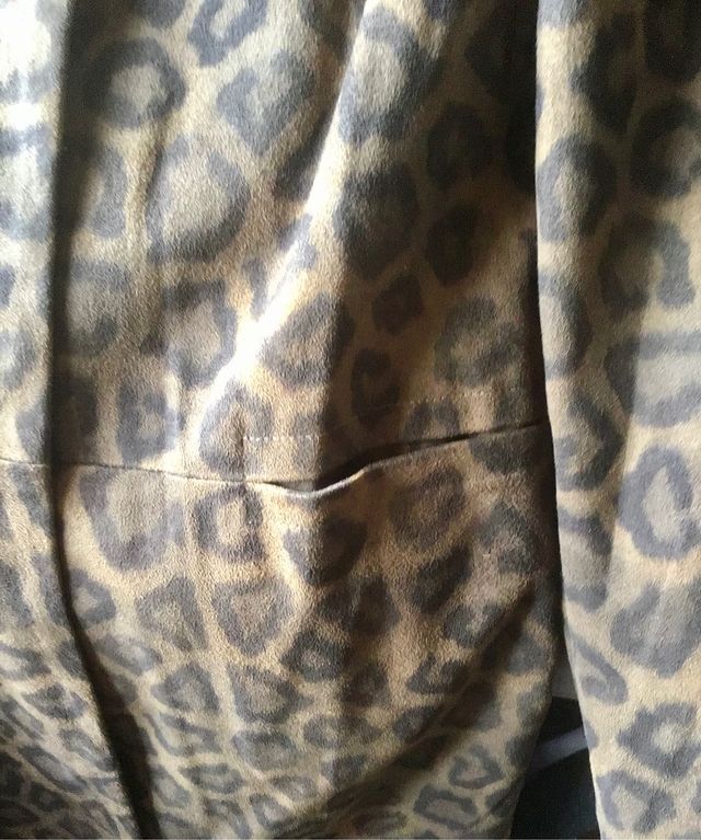 chaqueta animal print