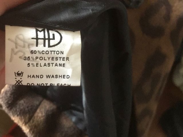 chaqueta animal print