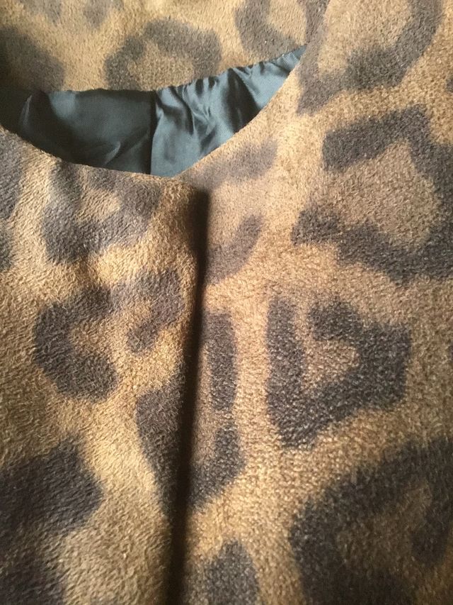 chaqueta animal print