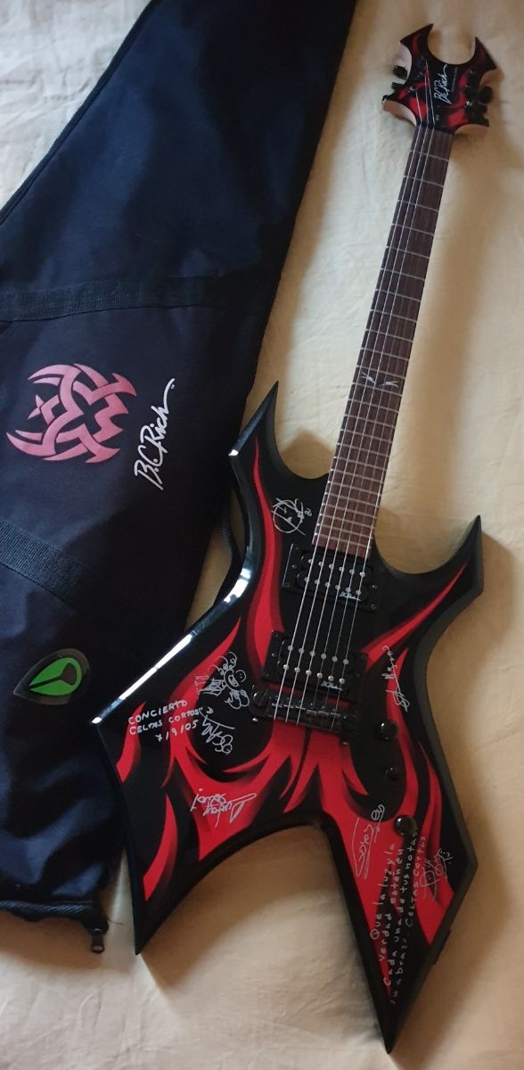Guitarra Eléctrica B C Rich Warlock De Segunda Mano Por 600 En Madrid En Wallapop
