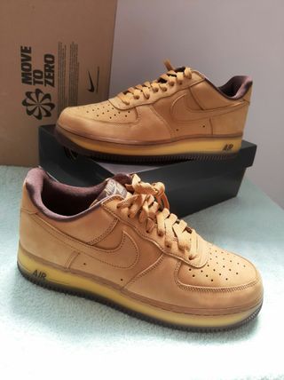 Nike Air Force 1 Low Wheat Mocha de segunda mano por 140 EUR en Pinto en  WALLAPOP