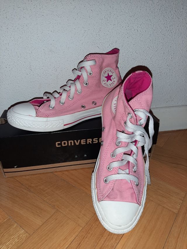 Converse all star rosas