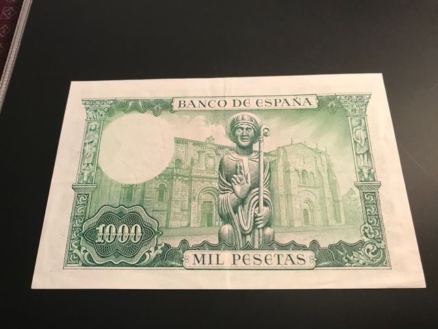 Billete 1000 pesetas 1965