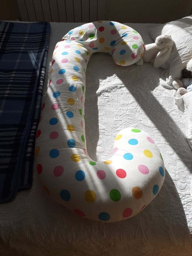 almohada de embarazo y lactancia