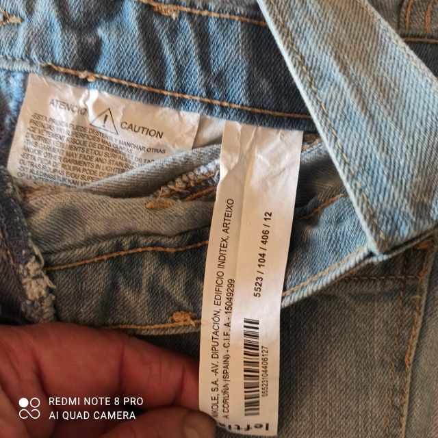 peto niña talla 10-12