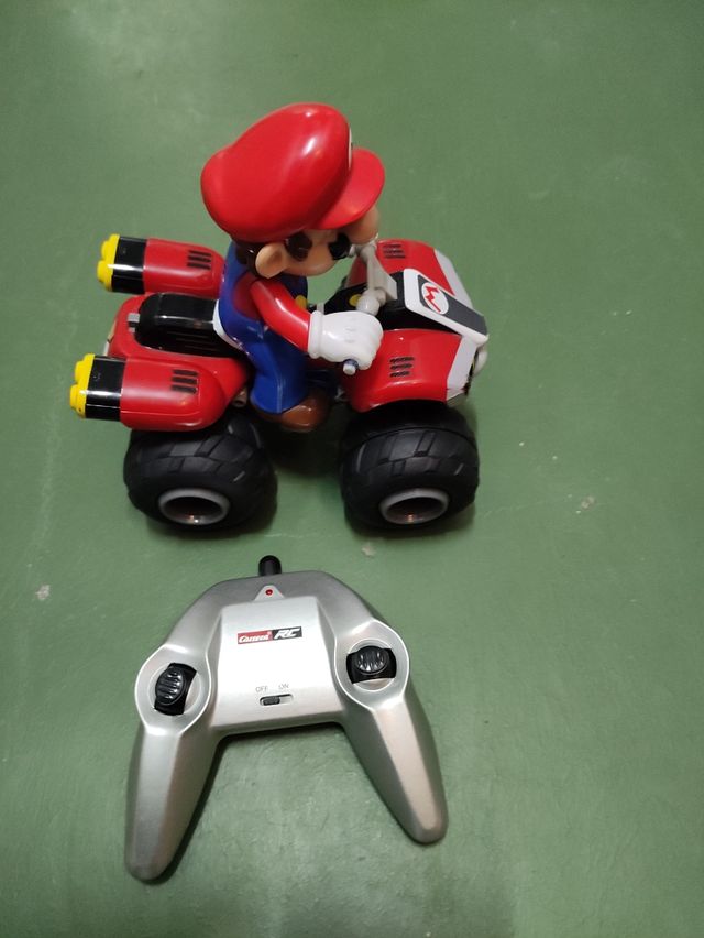 Coche radiocontrol Mario Kart Mario Carrera