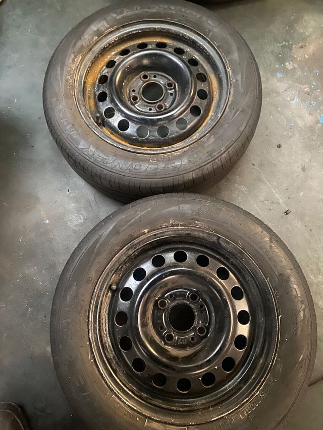 Llantas de chapa bmw e30   14"