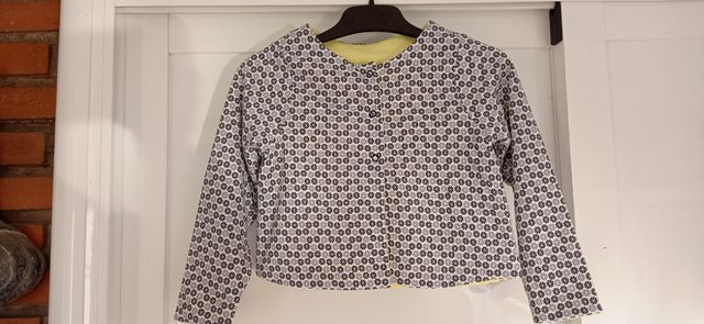 Chaqueta reversible bebé niña 18 meses