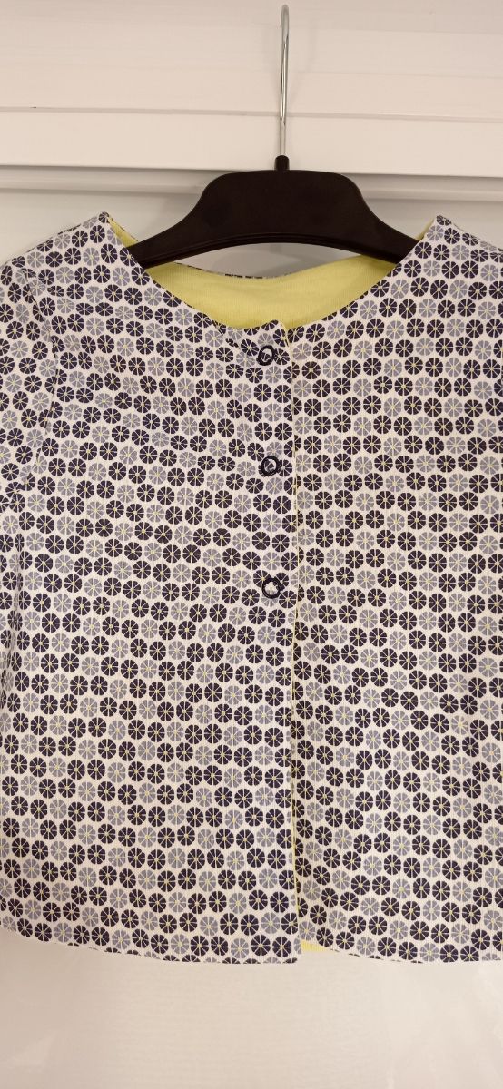 Chaqueta reversible bebé niña 18 meses