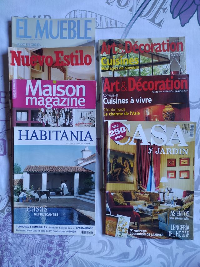 6 revistas decoración