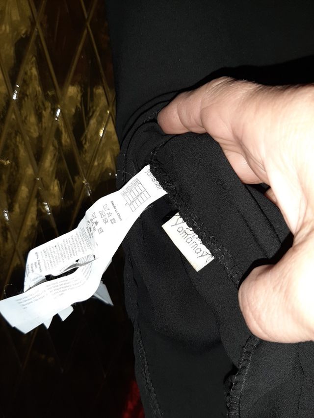 Picardía negra.Yamamay.Nueva.