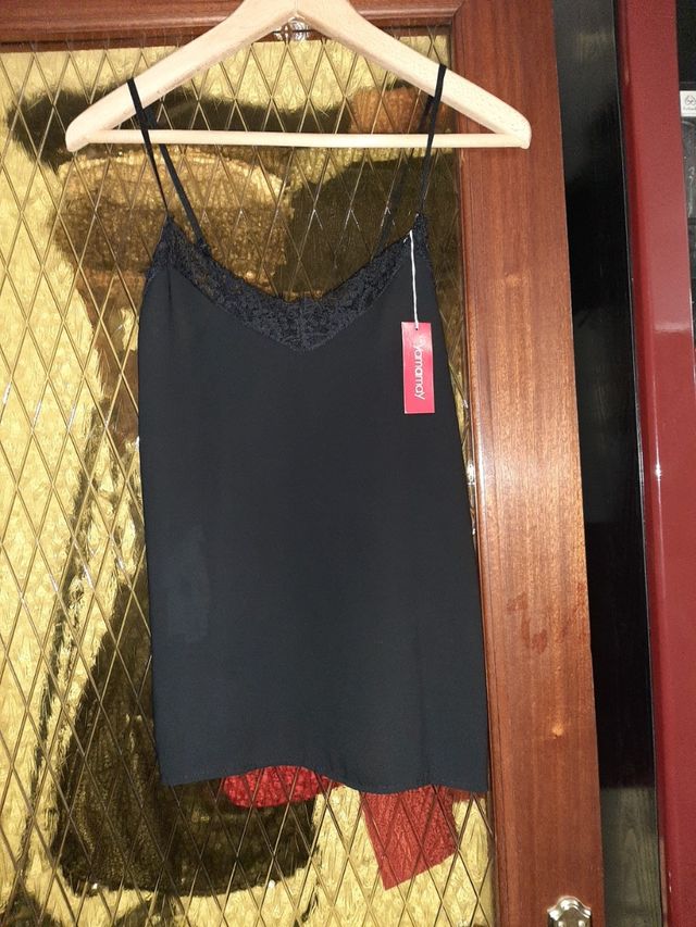 Picardía negra.Yamamay.Nueva.