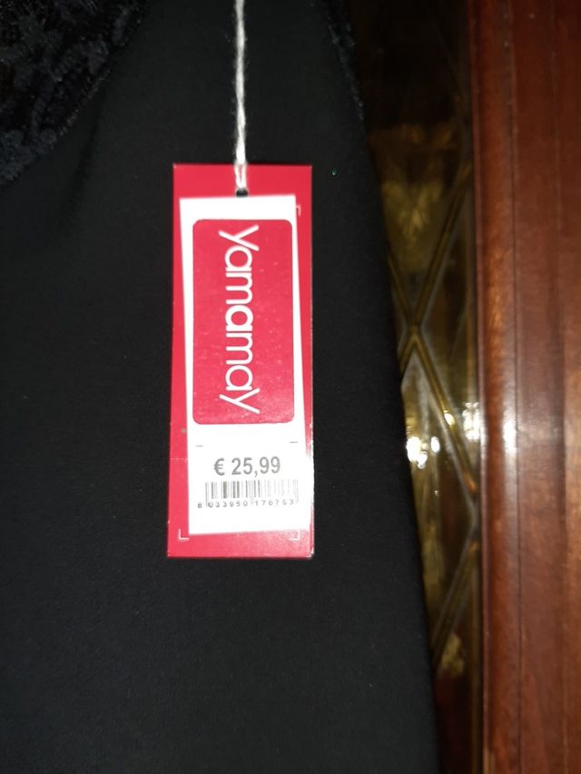 Picardía negra.Yamamay.Nueva.