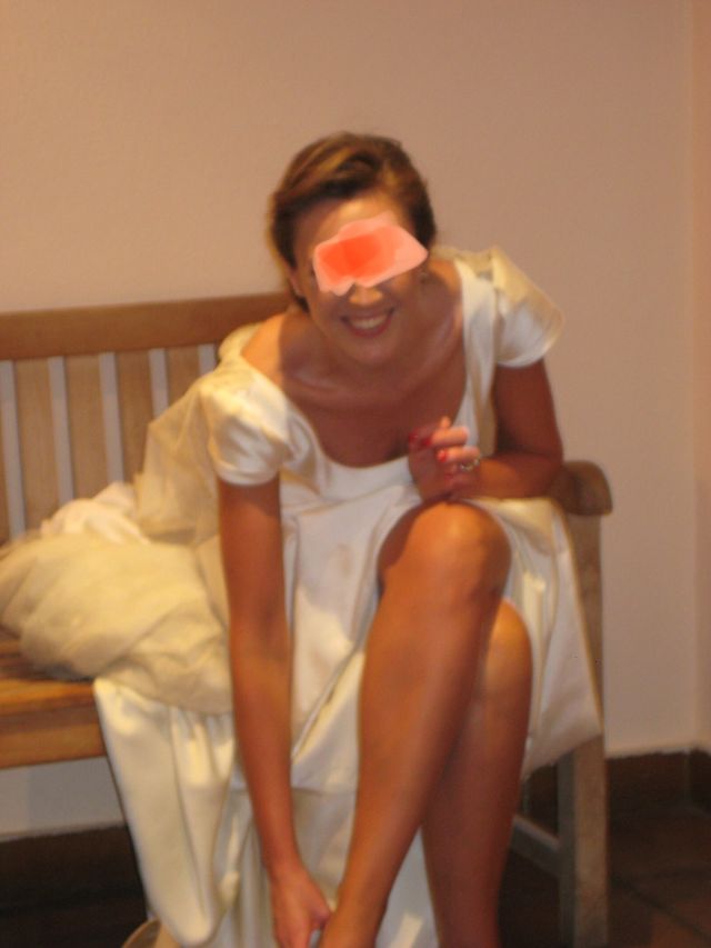 Vestido novia a medida de HELENA MARQUE