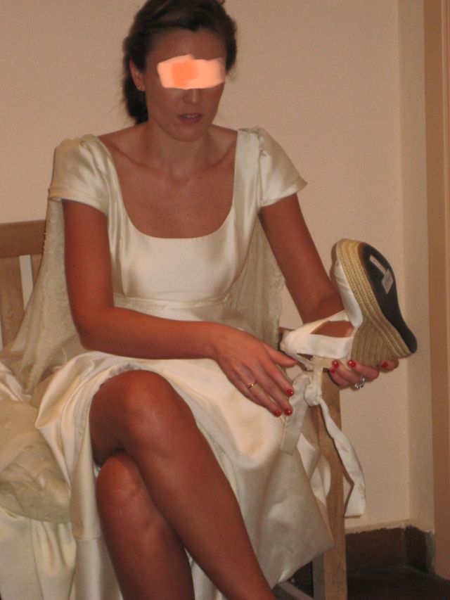 Vestido novia a medida de HELENA MARQUE