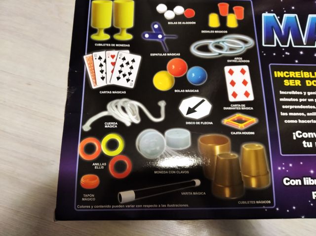 juego de magia sin estrenar