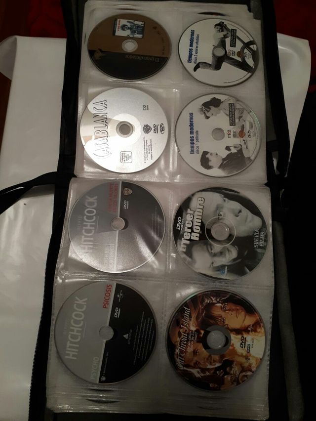 Pack 150 DVD originales + funda