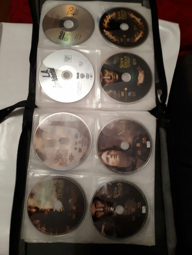 Pack 150 DVD originales + funda