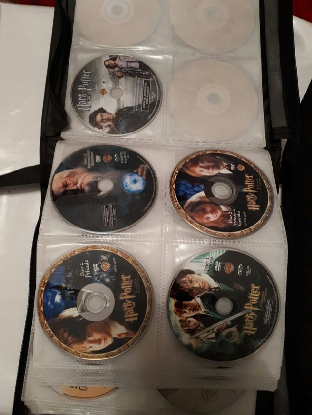 Pack 150 DVD originales + funda