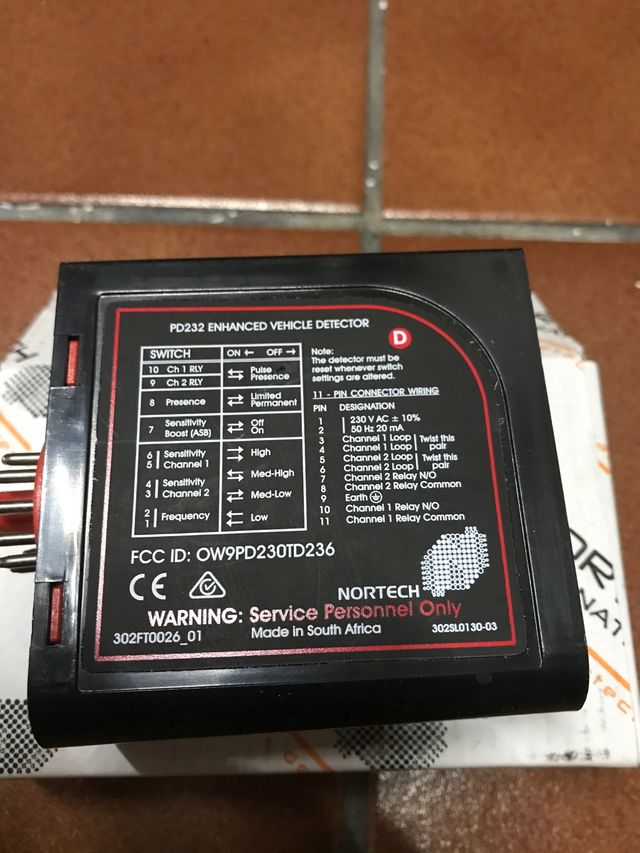 Detector lazo magnetico