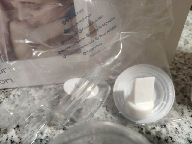 extractor leche avent eléctrico