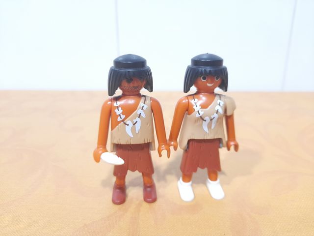 Playmobil pareja cavernicola Prehistoria